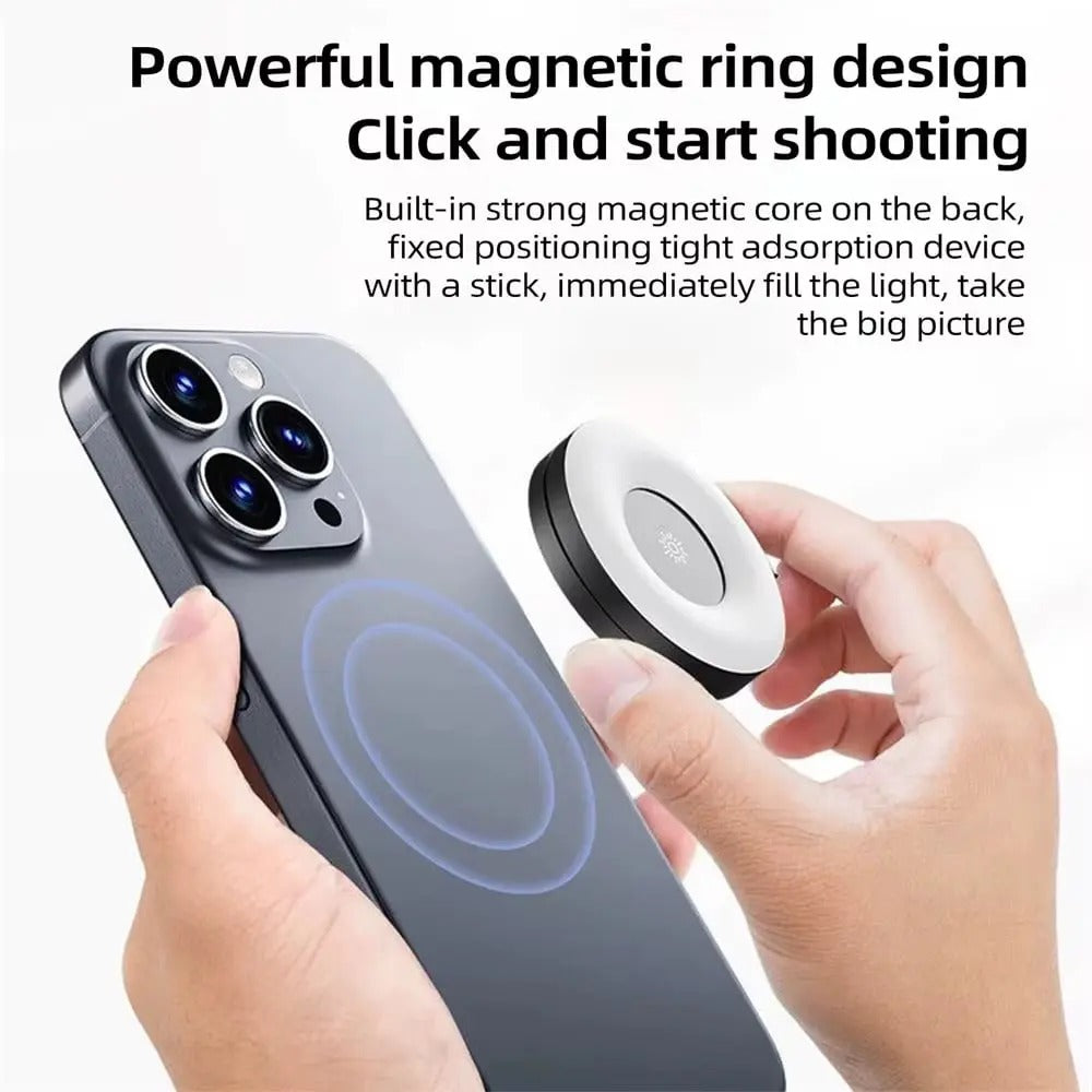 MagRingLight - Magnetischer Lichtdiffusor — Perfektes Licht für Foto & Livestream