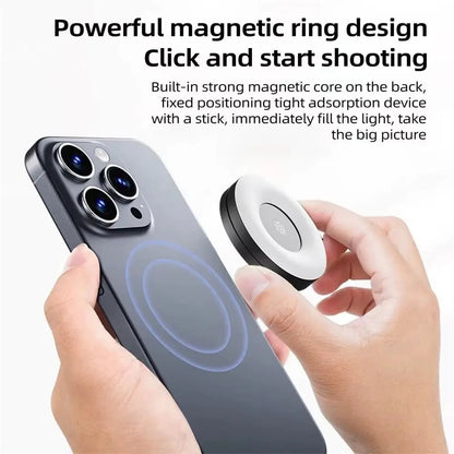 MagRingLight - Magnetischer Lichtdiffusor — Perfektes Licht für Foto & Livestream