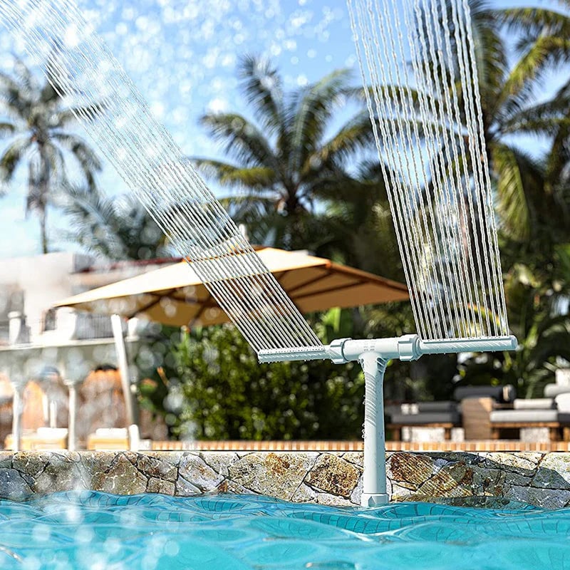 LumaMist Duo — Verwandeln Sie Ihren Poolbereich sofort in eine kühle, farbenfrohe Oase