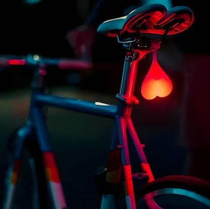 HonaLight - LED-Fahrradrücklicht in Herzform – Für bessere Sichtbarkeit im Straßenverkehr