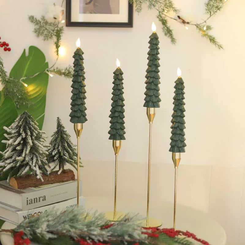 PineCandle - LED Baumkerzen Weihnachten — Gemütlich & kindersicher dekorieren