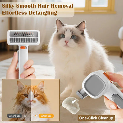 Detangle Brush -  2-in-1-Entfilzungsbürste – Sanfte Pflege & weniger Haarausfall