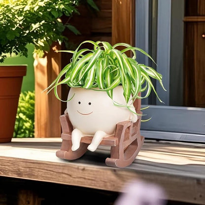 Plant Seat - Einzigartige Pflanzvase in Stuhlform