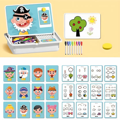 CreaFaces - Lernspiel Gesichter-Puzzle — Kreativität & Wahrnehmung stärken
