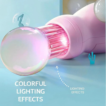 Bubble Wand - Nebelgefüllte Blasen mit Licht und Musik