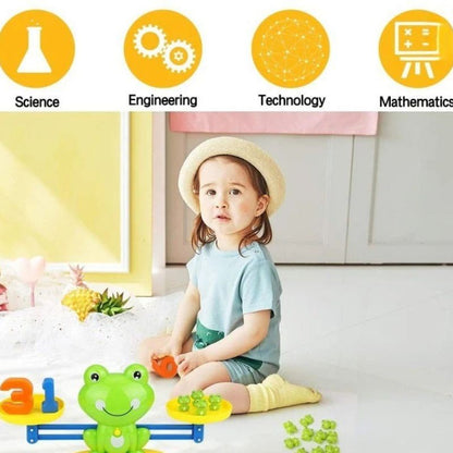 NumberScale - Frosch-Balance-Spielzeugset