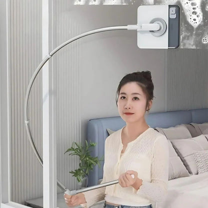 GlassBoom - Glaswischer für die Reinigung von Scheiben an schwer zugänglichen Stellen