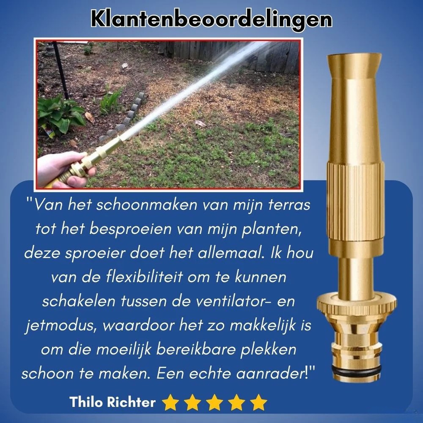 Hose Nozzle - Sprühkopf mit 4 einstellbaren Positionen