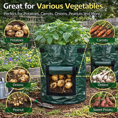 Grow Bag - Kartoffelanbau-Tasche mit einfacher Ernte