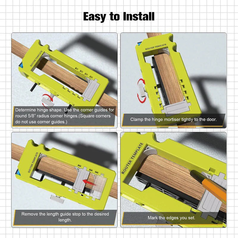 Hinge Jig - Türscharnier-Montagewerkzeug