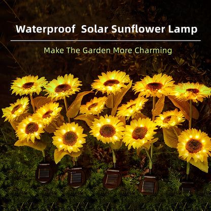 Solar Sunflowers - Verzaubern Sie Ihre Abende mit müheloser, bezaubernder Gartenmagie
