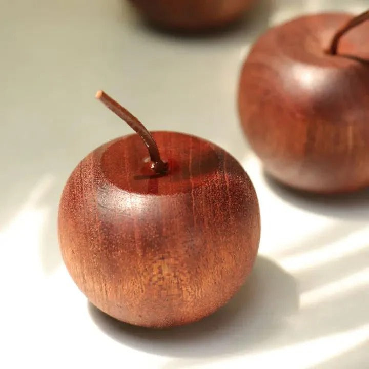 AppleScent - AromaApfel – 2 Stück Handgefertigte Diffusoren aus Naturholz für ätherische Öle