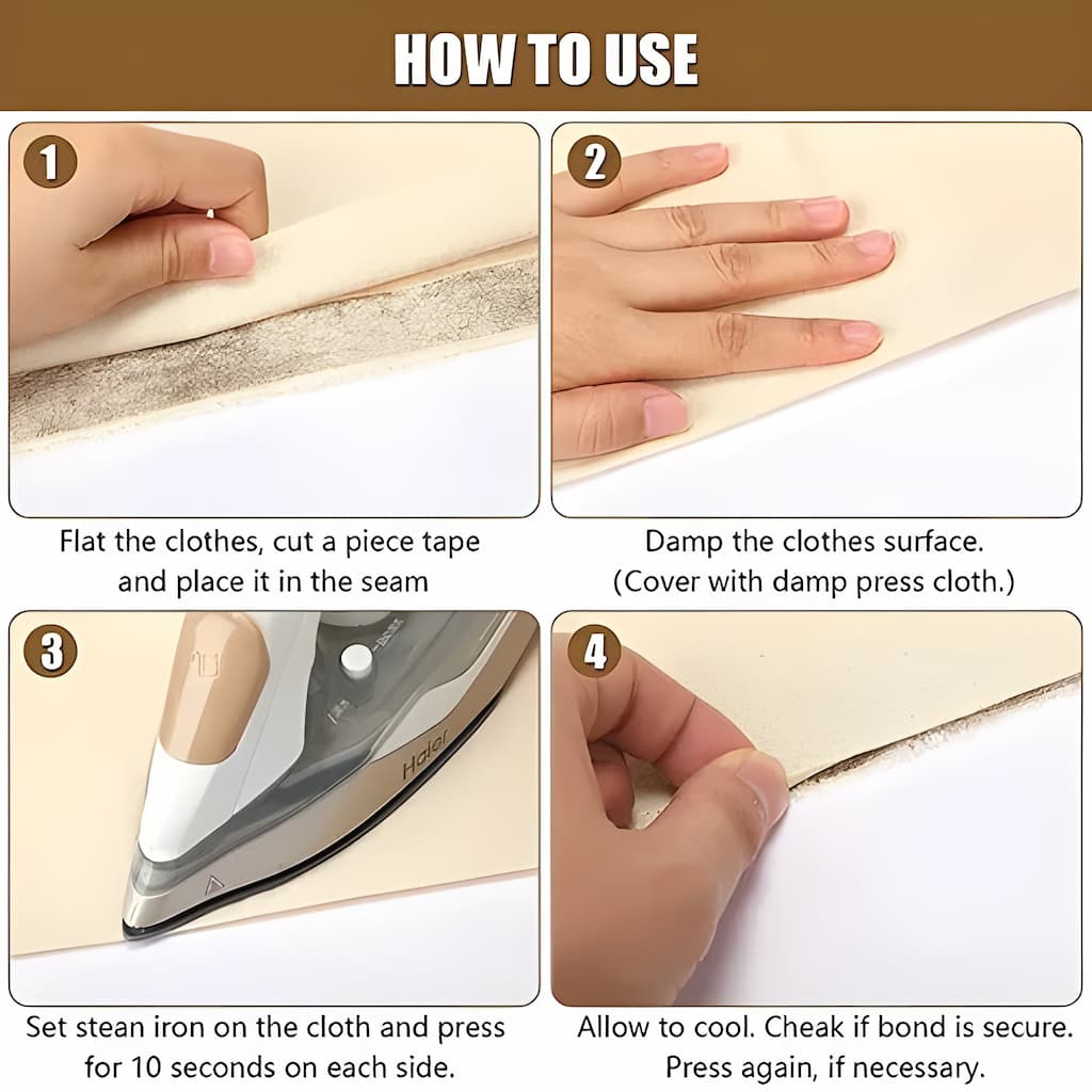 Langlebiges, nahtfreies Saumband