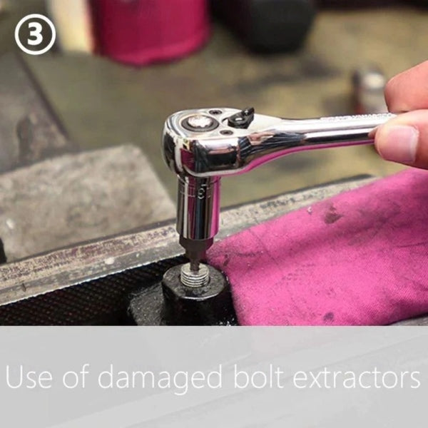 BoltBuster - 20-teiliges Bolzenausdreher-Set