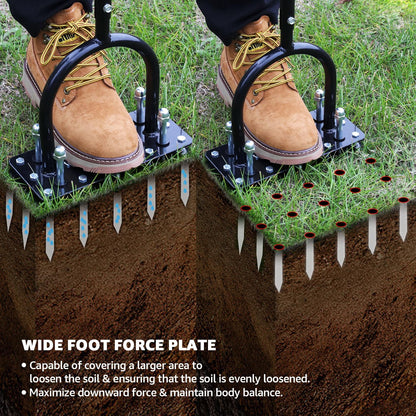 Lawn Aerator - Automatischer, selbstreinigender Rasenbelüfter