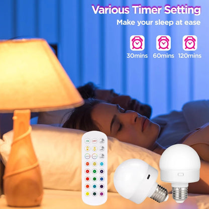 BatteryBulb - Wiederaufladbare LED-Lampe [E27]