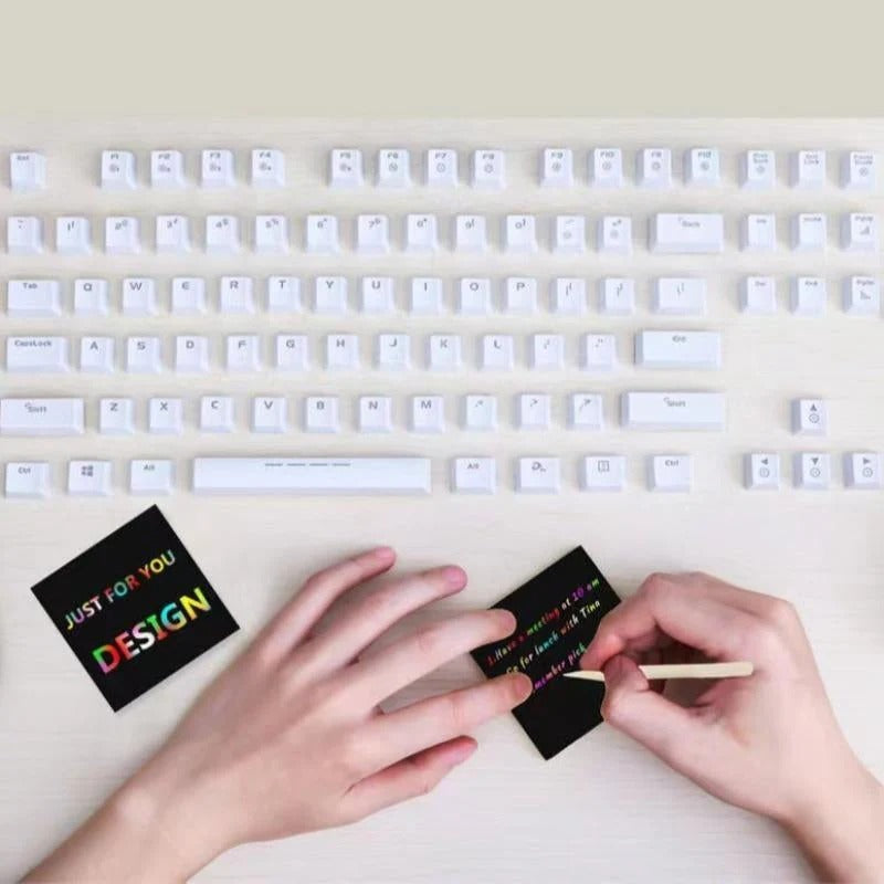 ScratchNotes - 100-teiliges Kreativspielzeug-Set