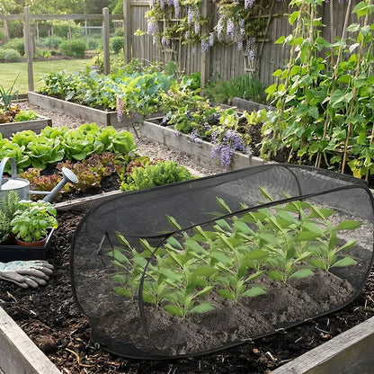Plant Shield - Aufstellbarer Pflanzenschutz aus Netzgewebe