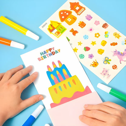 ColorSwipe -Kreatives Kinder Rakel-Malkit - Künstlerischen Spaß entfesseln!