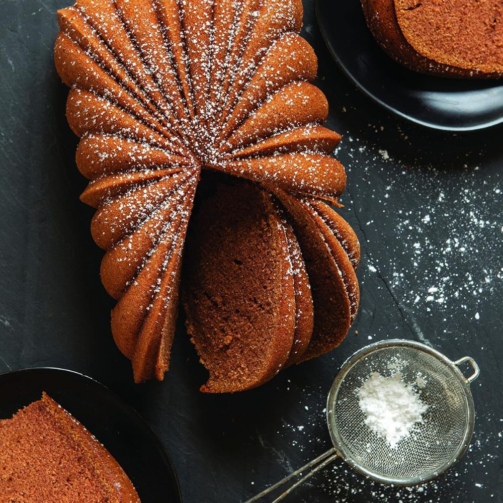 FlutedLoaf - Geriffelte Kastenform aus antihaftbeschichtetem Silikon, frei von PFAS