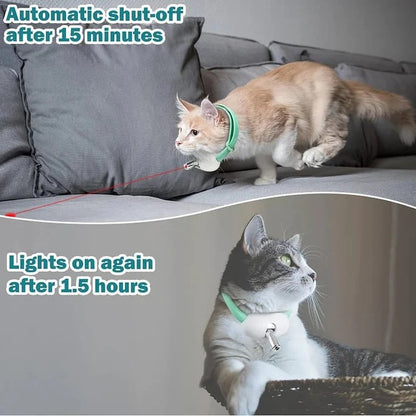 Automatisches Katzen-Laserhalsband