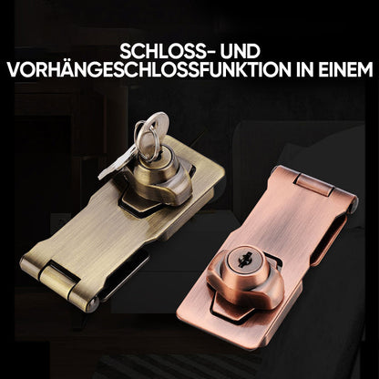 Cabinet Lock - Türschloss mit Scharnierriegel und 2 Schlüssel