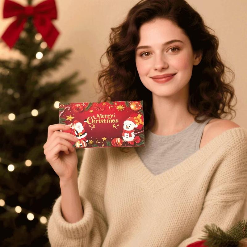 Weihnachts-Geldkuverts — Persönlich schenken mit festlichem Stil [2er-Set]