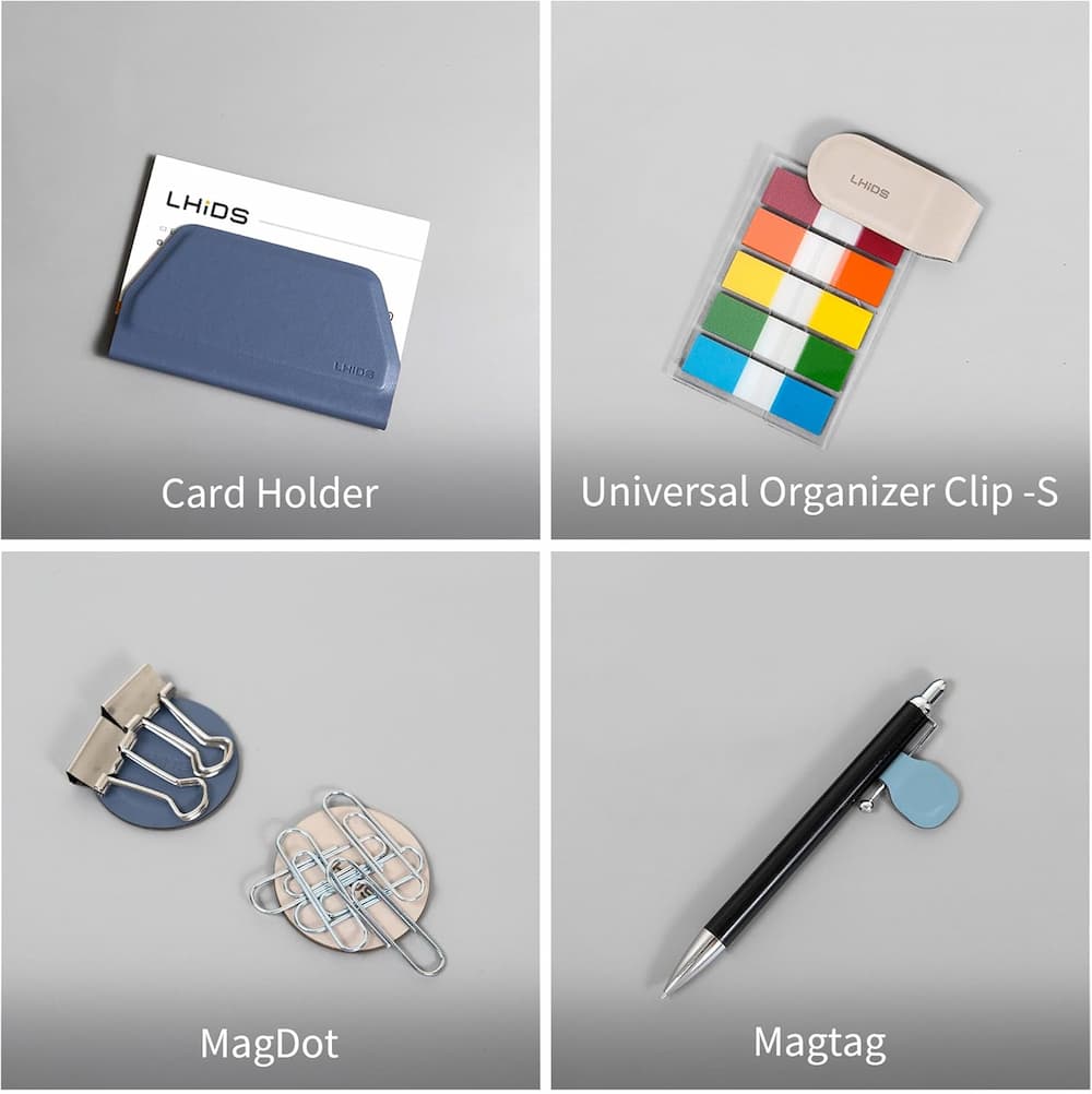 Magfolio - Magnetisches Business-Portfolio A5 – Organizer mit Klemmbrett & Zubehör