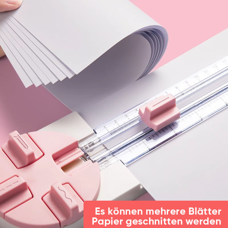 PaperCutter - 4-in-1-Papierschneider – für Karten, Scrapbooking und kreative Deko