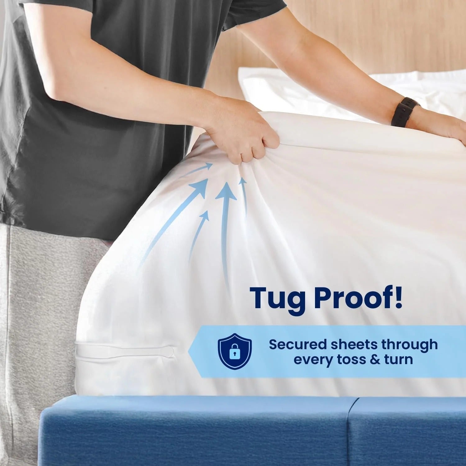SheetHolder - Langlebig Bettlaken-Halter halten – Fixieren Bettlaken sicher