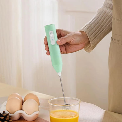 SuleniFrother - Elektrischer Milchaufschäumer Handgerät — Für Latte, Cappuccino & Kakao
