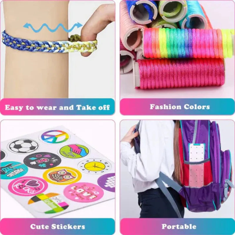 KnotBraids -   Erstellen Sie ganz einfach zu Hause 7 verschiedene Arten von Armbändern