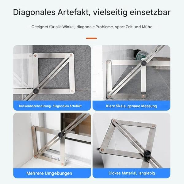 AngleGuide - ltimative zeitsparende Werkzeuglösung zum Messen und Schneiden von Winkeln