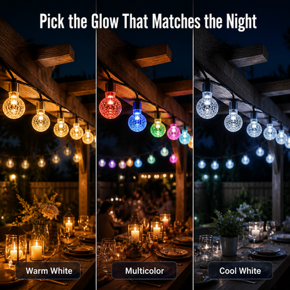 String Bulbs - Beleuchte deinen Garten so, wie auf dem Pinterest-Pin, den du immer wieder speicherst