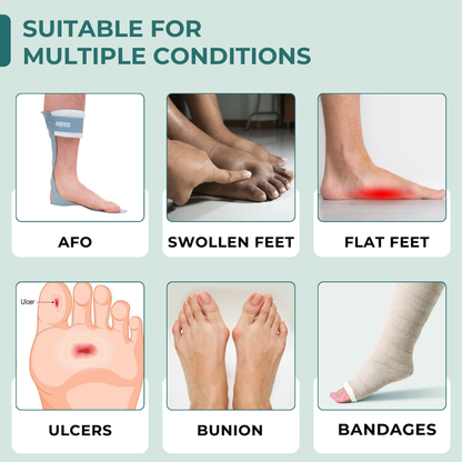 ComfySteps - Bequeme Schuhe für geschwollene Füße