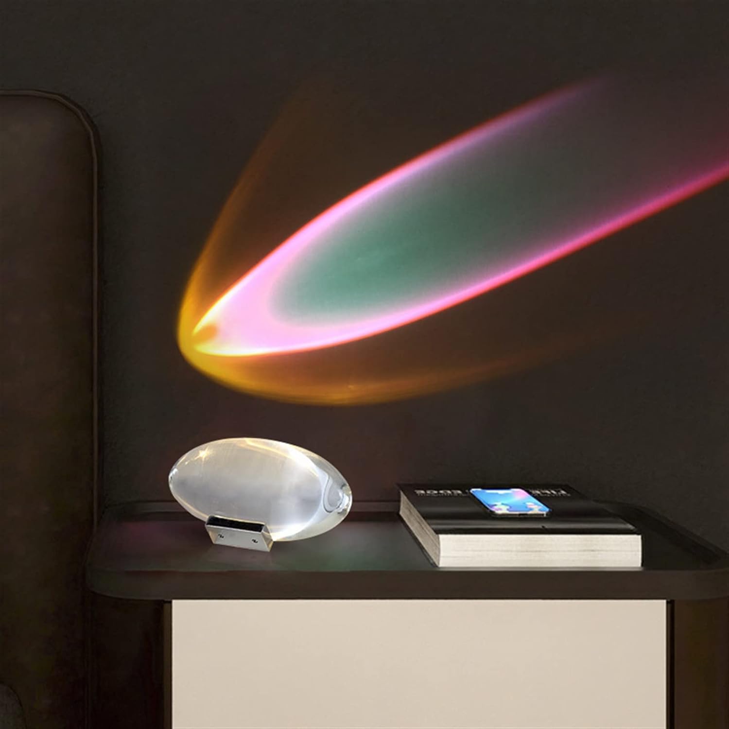 Flarelamp - Schaffen Sie Eine Einzigartige Atmosphäre! Crystal Lamp