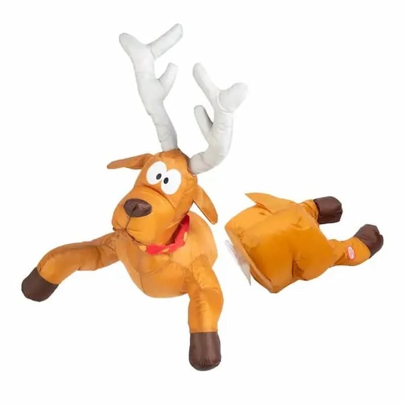 ChristmasCrash - Lustige Santa-Crash-Fensterdeko — Für Haus & Büro zur Weihnachtszeit