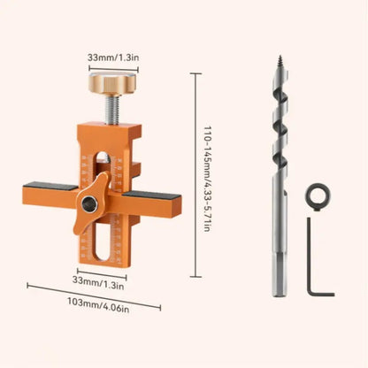 MountingGuide - 2-in-1 Montagehilfe zur präzisen Ausrichtung von Schranktüren