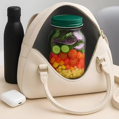 SaladJar - Salatbehälter mit Fächern