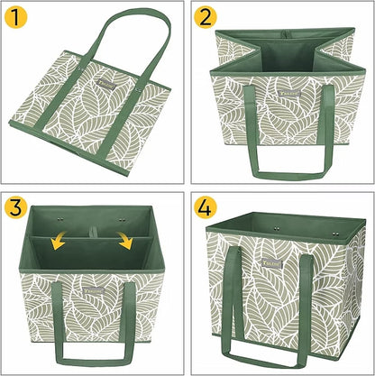 Foldable Tote - Faltbare Tragetasche mit verstärktem Boden