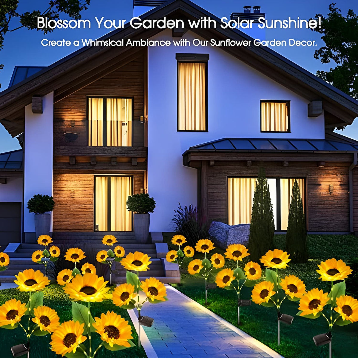 Solar Sunflowers - Verzaubern Sie Ihre Abende mit müheloser, bezaubernder Gartenmagie