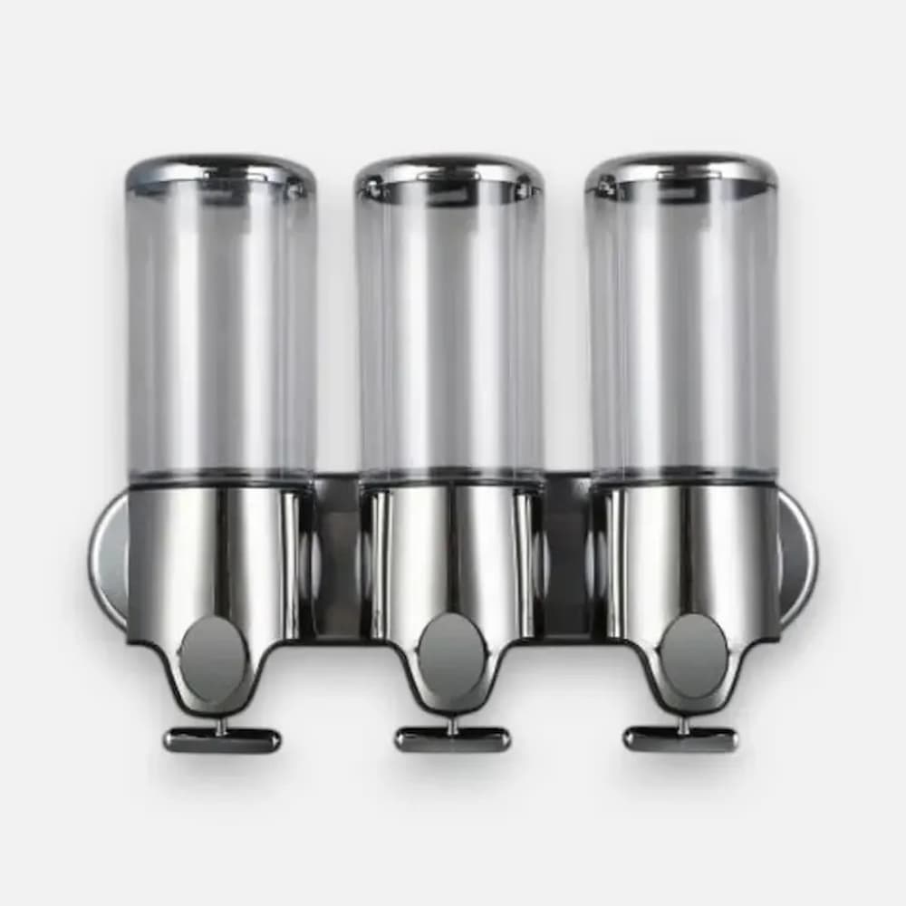 WallDispenser - Wandseifenspender mit 3 Kammern — Elegant, hygienisch & platzsparend