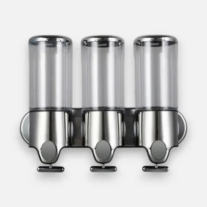 WallDispenser - Wandseifenspender mit 3 Kammern — Elegant, hygienisch & platzsparend