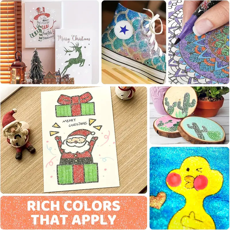 DuoColor - Brushstifte – lebendige Kunstwerke mit funkelndem Glanz