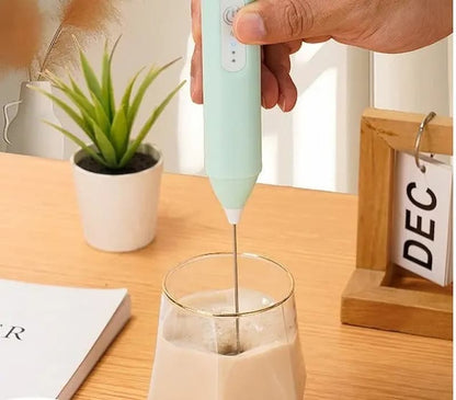 SuleniFrother - Elektrischer Milchaufschäumer Handgerät — Für Latte, Cappuccino & Kakao