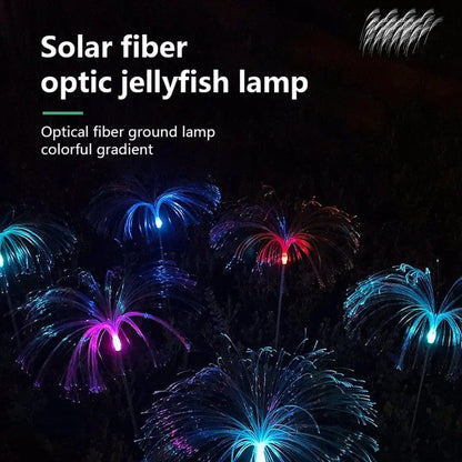 JespulaLight - Garten-Solar-Feuerwerkslampe – Leuchtet wie eine schwebende Qualle