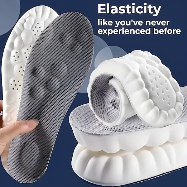 CloudPad - 4D Cloud Schuh-Einlagen — Gegen Fußermüdung bei jedem Schritt
