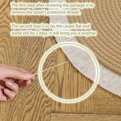 Rope Rug - Teppich aus hochwertigem Baumwollseil