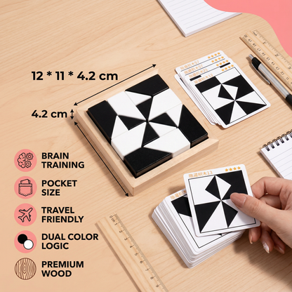 BlockMatch - Lernspielzeug-Puzzleset