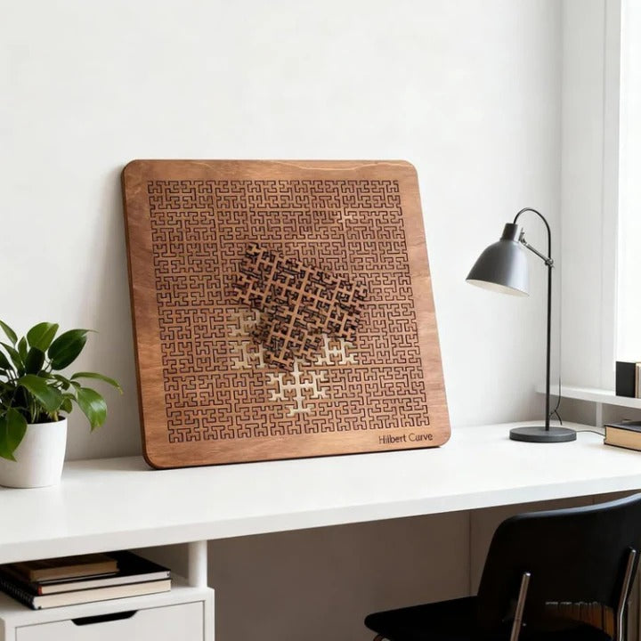 PatternPuzzle - Fraktal-Holzpuzzle